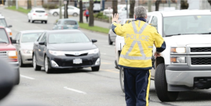 Police conduct a road check for drivers distracted by cellphones, the penalties for which should rise dramatically, Steve Wallace writes.  Photograph By BRUCE STOTESBURY, Times Colonist